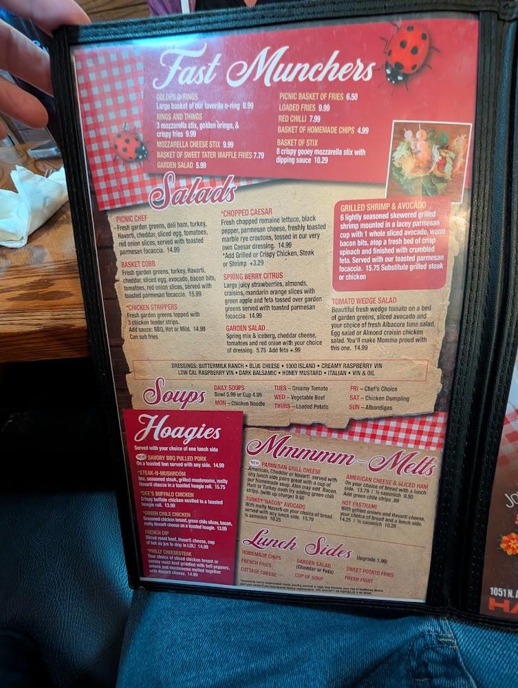 Johnny & Dee's Picnic Basket Menu image 2